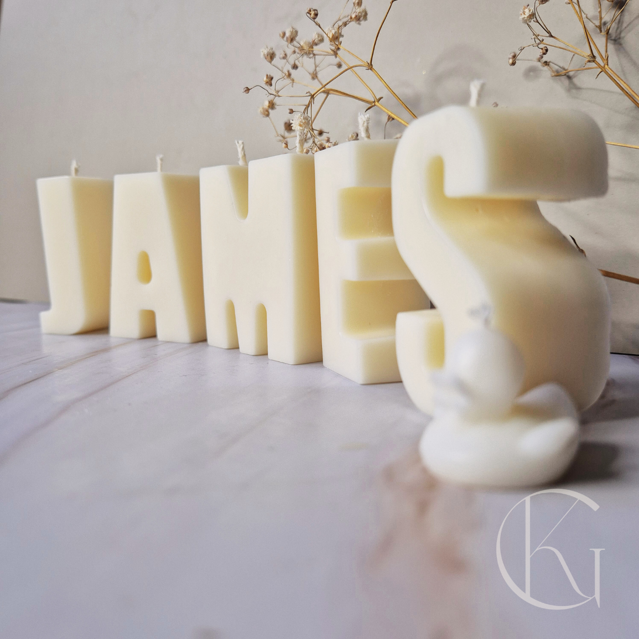 LETTER KAARSJE (klein)